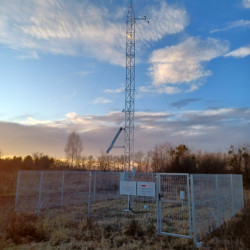 Stacja meteorologiczna w powiecie bartoszyckim