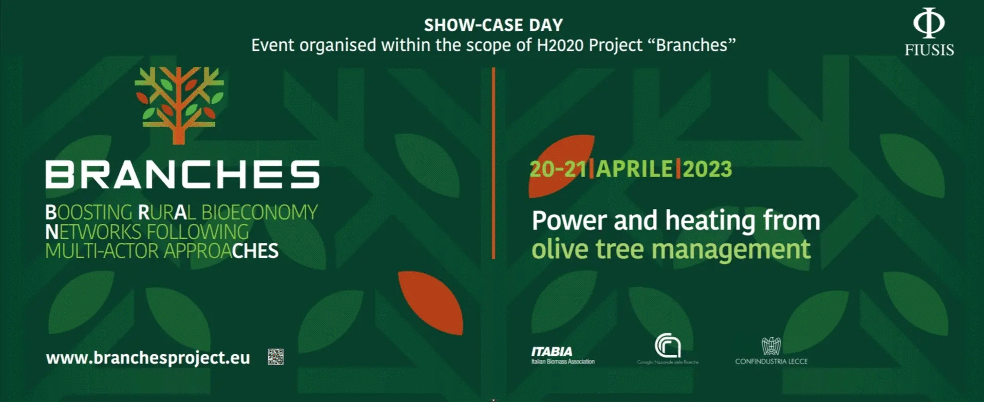 Warsztaty FIUSIS Showcase Day „Energia elektryczna oraz cieplna z przycinania drzew oliwnych”