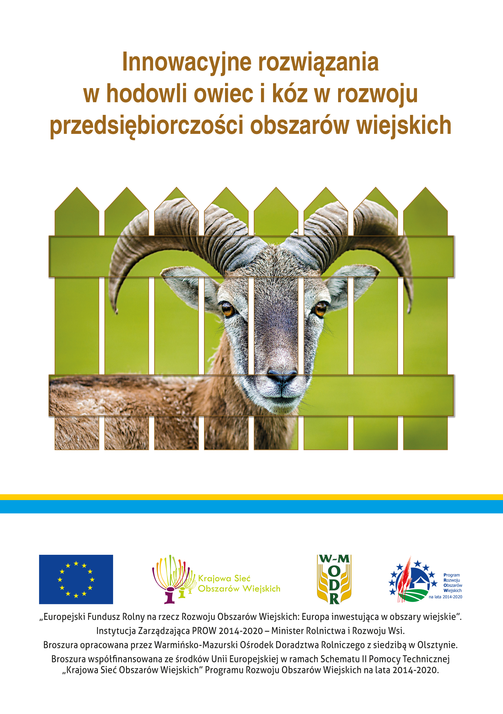 Innowacyjne rozwiązania w hodowli owiec i kóz w rozwoju przedsiębiorczości obszarów wiejskich