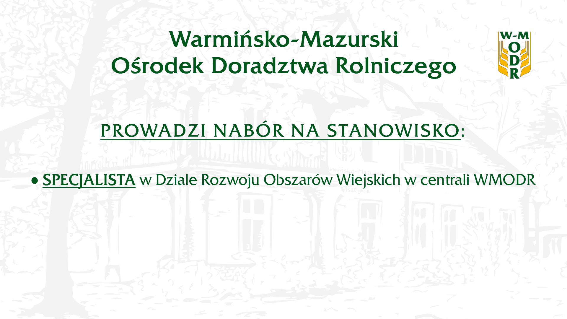 Dołącz do naszego zespołu!