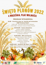 Święto Plonów 2022 w Gminie Olecko