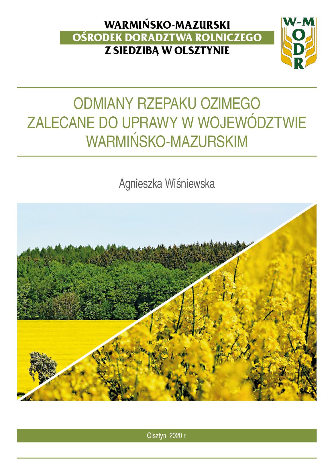 Odmiany rzepaku ozimego zalecane do uprawy w województwie warmińsko-mazurskim