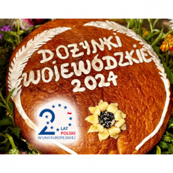 Dyskusja o 20-leciu członkostwa Polski w UE podczas Dożynek Wojewódzkich 2024