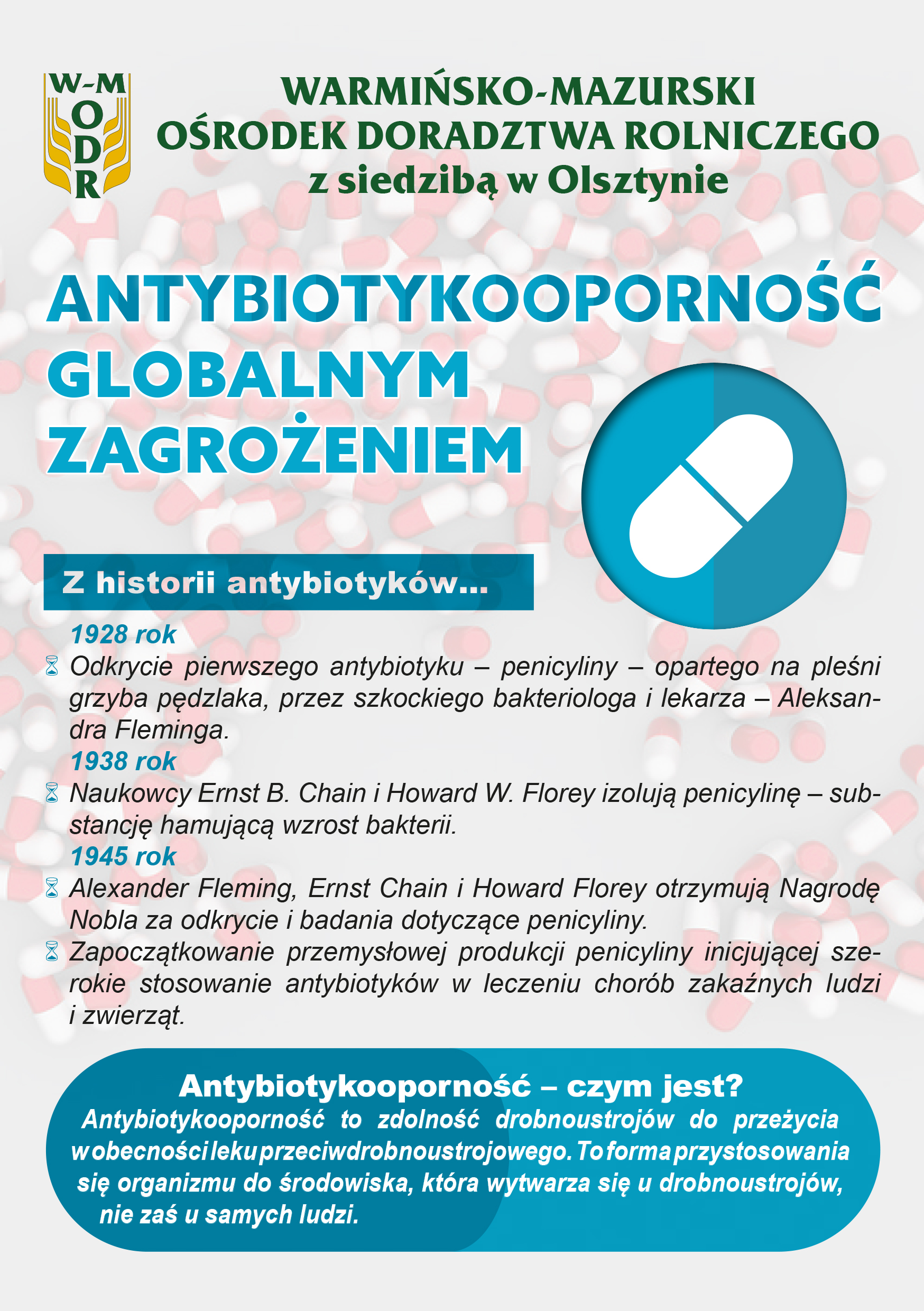 Antybiotykooporność globalnym zagrożeniem