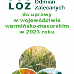 Lista odmian zalecanych do uprawy w województwie warmińsko-mazurskim w 2023 roku