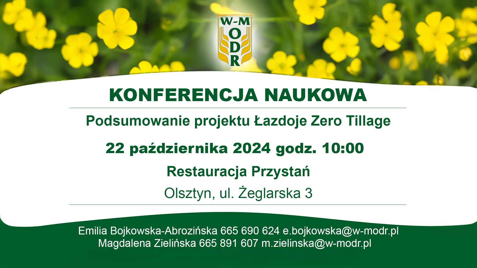 Podsumowanie projektu Łazdoje Zero Tillage Działanie "Współpraca B+R"