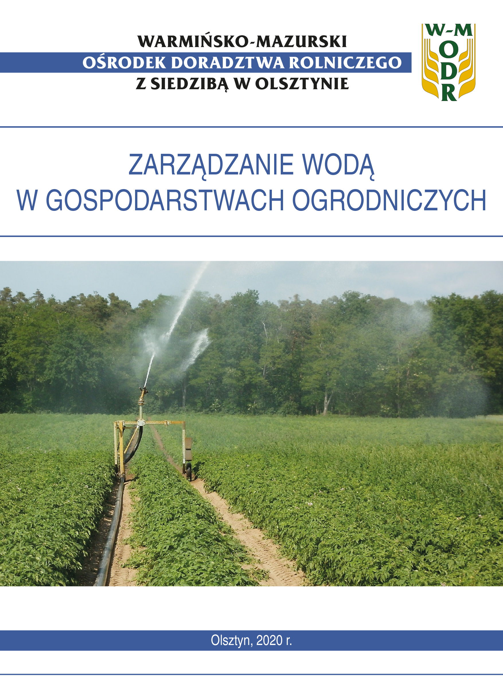 Zarządzanie wodą w gospodarstwach ogrodniczych